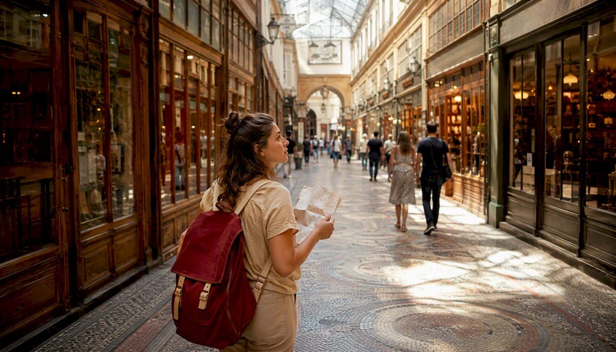 Balade ludique dans les passages couverts de Paris